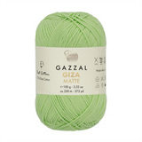 Пряжа Gazzal Giza Matte 5558 салатный