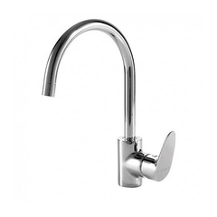 Bravat Drop F74898C-1A Смеситель для кухни с С-образным изливом фото
