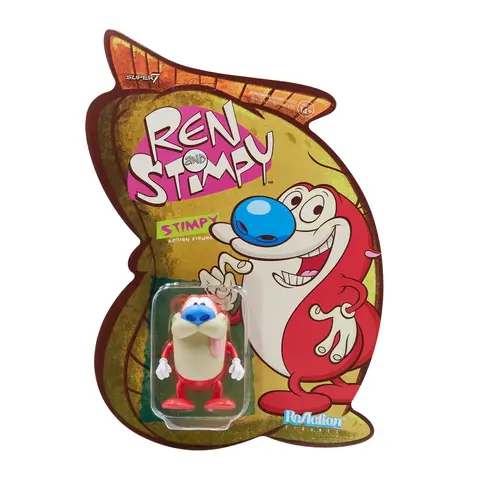 Коллекционная фигурка Super7 Ren & Stimpy: Stimpy