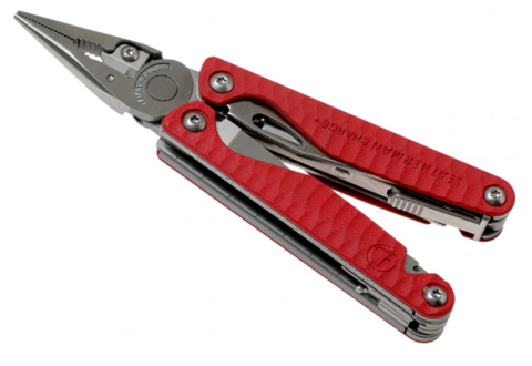 Мультитул Leatherman Charge Plus G10 красный, 19 функций (832778) | Multitool-Leatherman.Ru