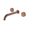 Boheme Stick 152-2-BRB.3 Смеситель для раковины встраиваемый, цвет: брашированная бронза