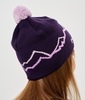 Лыжная шапка c шерстью Nordski Track plum - 4