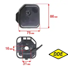 Корпус воздушного фильтра в сборе DDE GT250L (790-014-300)