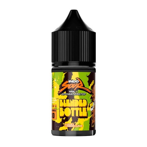 Жидкость Щелочная IndoSour 0.3% 100 ml - Blended Bottle (Кола Лайм Лимон)