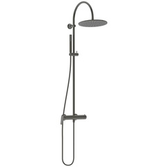 Ideal Standard La Dolce Vita BD674A5 Душевая система в комплекте с настенным смесителем для душа PVD Magnetic Grey (Магнит) фото