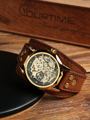 Часы скелетоны механические Centuria YOURTIME