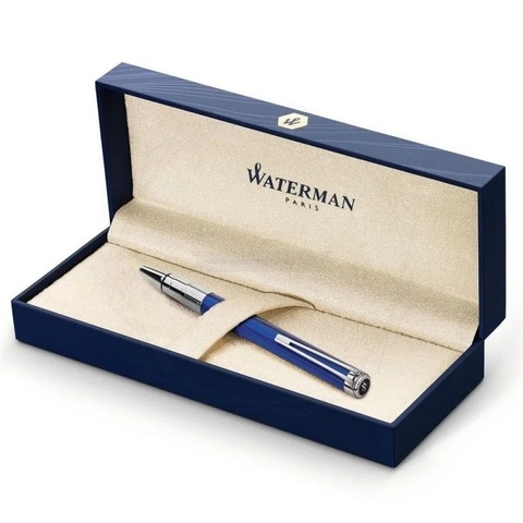 Ручка шариковая Waterman Perspective Deluxe Obsession Blue CT, MBlue(1904579)