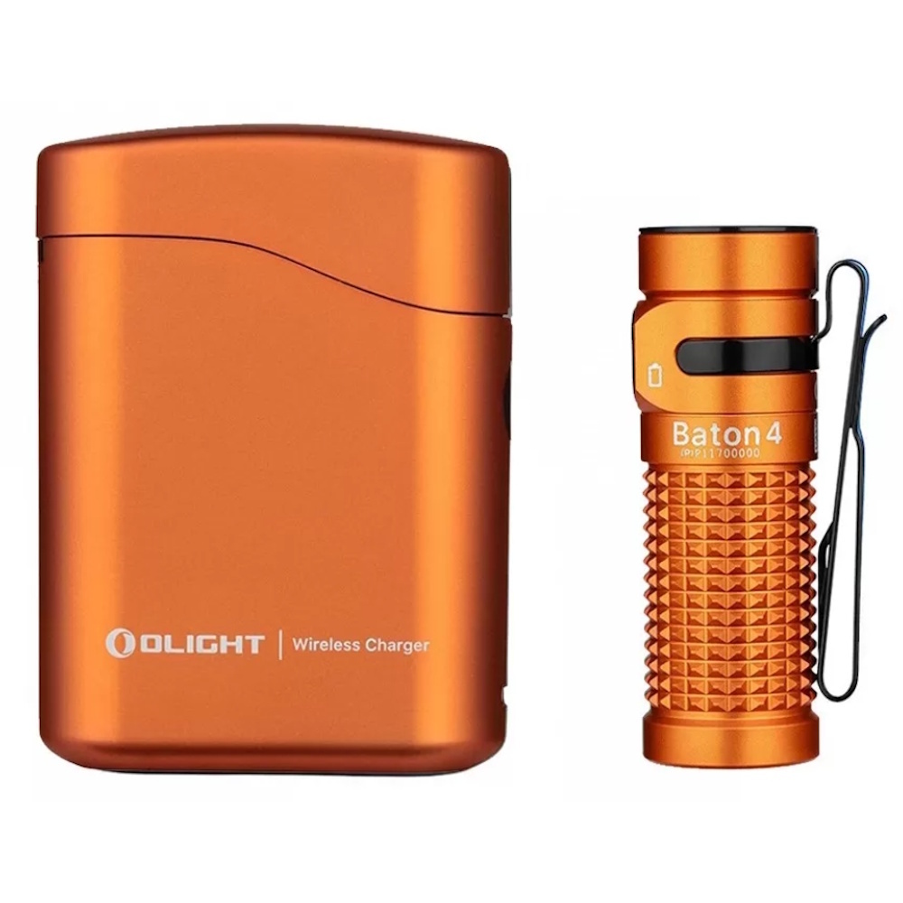 Фонарь Olight Baton 4 Premium Edition Orange