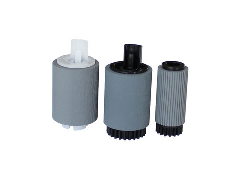 Запчасть подачи бумаги CET CET3502 FB6-3405, FC5-6934, FC6-6661, FC0-5080, FC6-7083 комплект роликов: ролик подхвата FB6-3405-000 (CET5010, серый с рифленой поверхностью) - 1 шт., ролик подачи FC5-6934-000 (CET5011, серый с текстурой 