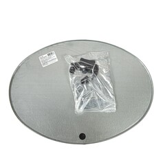 Умывальник оцинкованный, с краном и крышкой, 20л (Россия) 62-1-020