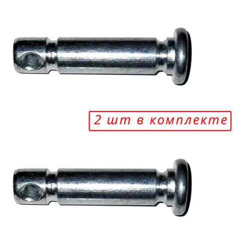 Болт срезной d8*35 без шплинта снегоуборщика Champion ST662E, ST662BS (2 шт)
