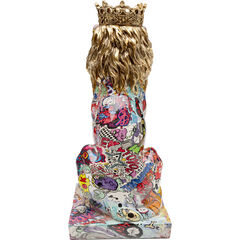 Фигура декоративная Graffiti King Lion «Граффити лев-король» 29 см