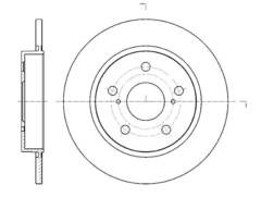 Диск тормозной G-brake  GR-01748