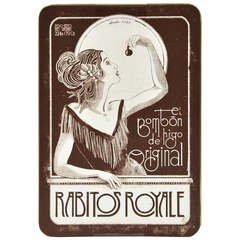 Rabitos Конфеты Инжир в тёмном шоколаде/ганаш с бренди, в метал.кор. Юбилейные 248 г 14 конфет 1/6