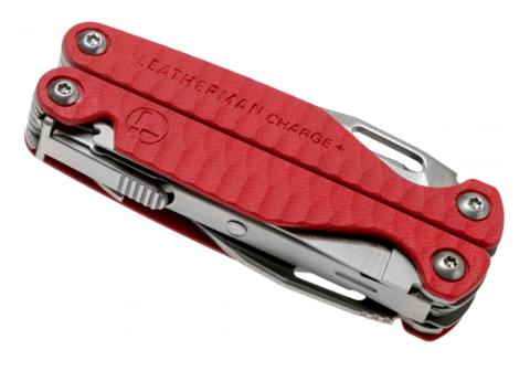 Мультитул Leatherman Charge Plus G10 красный, 19 функций (832778) | Multitool-Leatherman.Ru