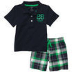 CARTERS Комплект поло и шорты КМБ33