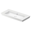 Duravit White Tulip 2363100060 Раковина накладная 1050х490 мм,с переливом, без отв. под смеситель, цвет: белый