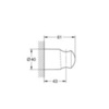 GROHE Relexa 28605000 Держатель лейки