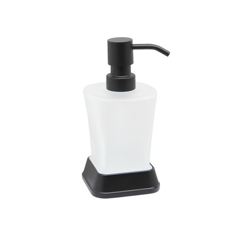 WasserKRAFT Amper K-5499BLACK Дозатор жидкого мыла, цвет: чёрный