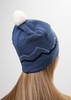 Лыжная шапка c шерстью Nordski Track dark blue - 4