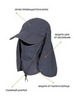 Картинка кепка Skully Wear YFM-209 dark grey - 10