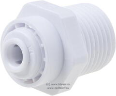 Фи2 Фитинг QF 1/4"-3/8" Барьер