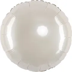 Шар F 18''/46 см, Круг, Макарунс, Кремовый.
