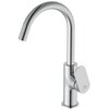 Ideal Standard BE016AA Смеситель для раковины H215 с трубчатым изливом и донным клапаном Click Chrome (Хром)