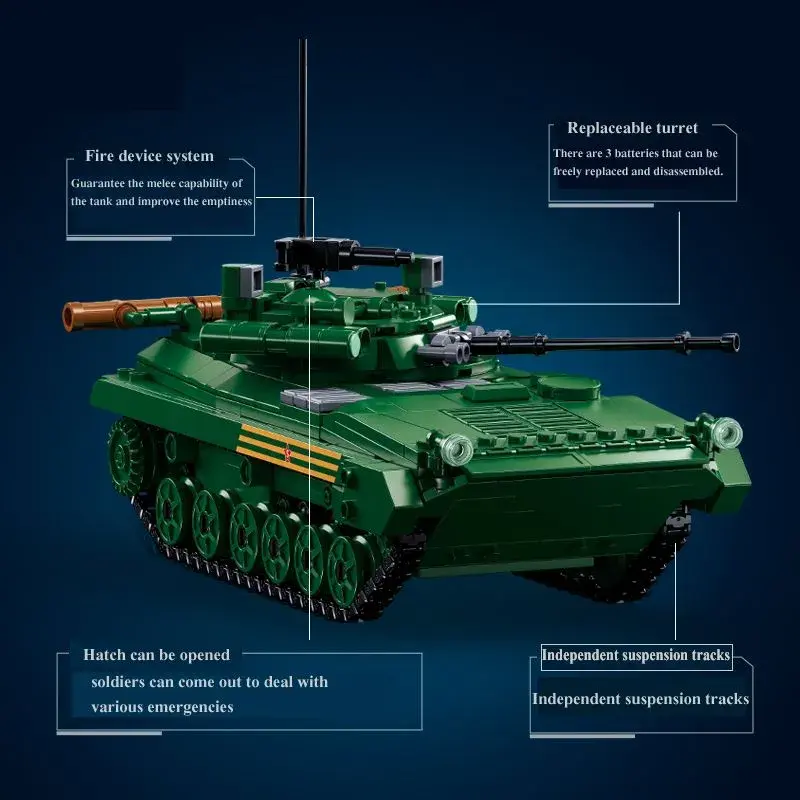 Конструктор Российская Боевая машина пехоты БМП-2МС