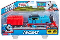 Fisher Price Моторизованный паровоз ТОМАС с прицепом из серии Трекмастер (BMK87-2)