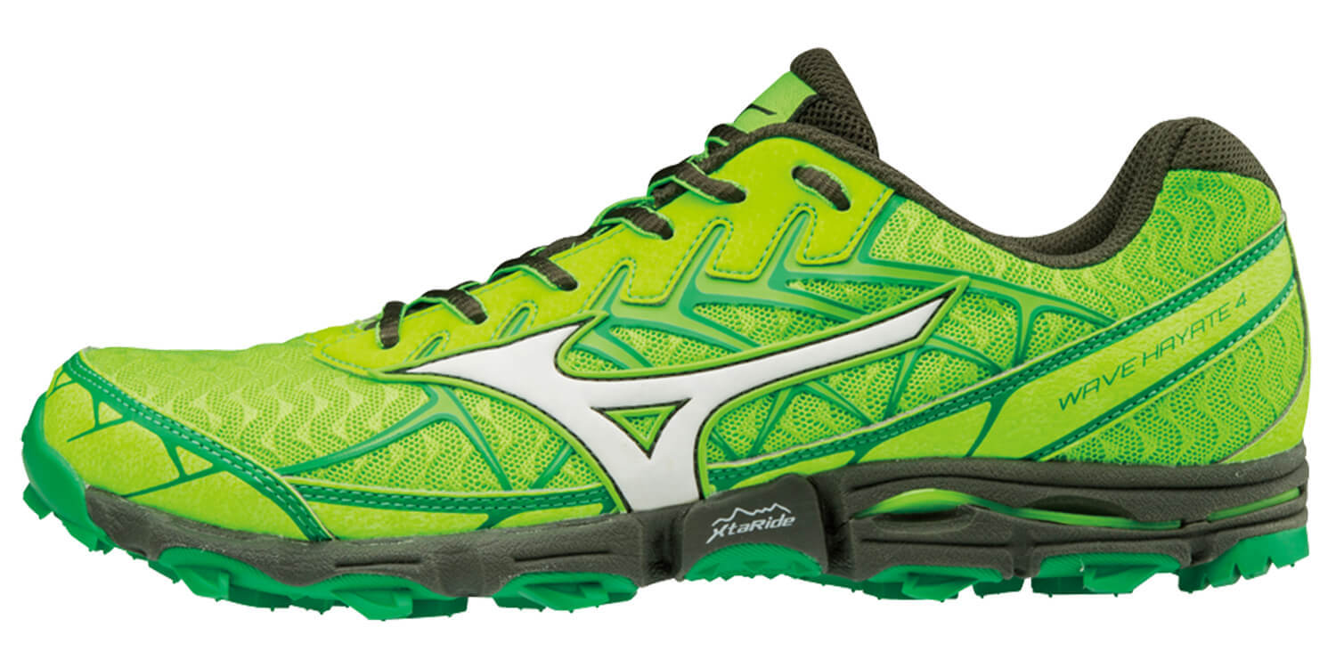 Mizuno Wave Hayate 4 мужские кроссовки для бега зеленые - 4