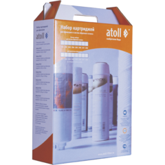 Набор картриджей Atoll №206 STDA (префильтры и постфильтр для Compact A-450, 475, 4100, для Slim)