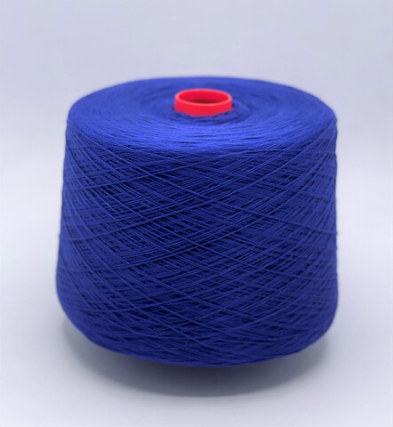 Zegna Baruffa (пр.Италия), art. Cotone, 5/34 680м/100гр, 100%Хлопок, цвет-Насыщенно-синий арт.18446