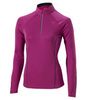 Беговая рубашка Mizuno WarmaLite Zip LS Tee женская - 2