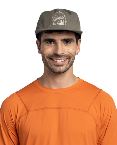 Картинка кепка Buff Trucker Cap Lander Khaki - 2