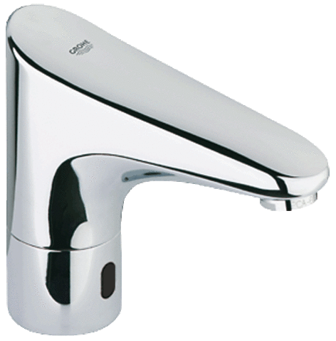 GROHE Europlus 36016001 Кран сенсорный (без смешивания), 220V/батарейка