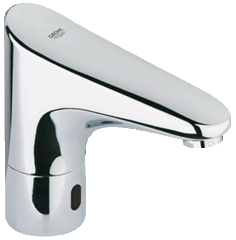 GROHE Europlus 36016001 Кран сенсорный (без смешивания), 220V/батарейка фото