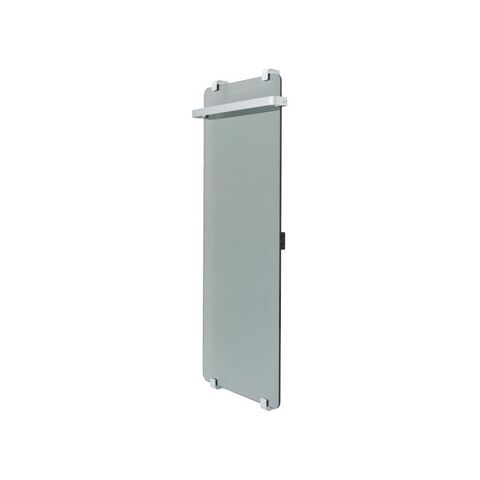 Allen Brau Infinity 00288920 Полотенцесушитель электрический с рейлингом и креплением, цвет: серебро браш