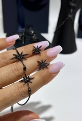 AB3330 -Браслет METEORITES noir из серебра в стиле APM MONACO