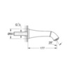 GROHE Grandera 13341000 Излив для ванны настенный