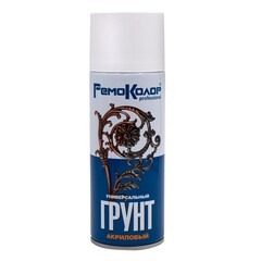 Грунт универсальный акриловый, БЕЛЫЙ, 520мл (РемоКолор) 69-9-153