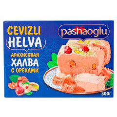 Халва арахисовая с орехами Pashaoglu 300 гр