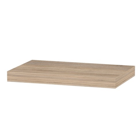 Настенная полка Фора 1.40, 40*25*3,7 см, дуб белёный