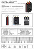 Видеопередатчик FPV RushFPV 1.3G/3.3G Dual-Band VTX 2.5 W