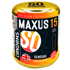 Презервативы Maxus Sensual, анатомические