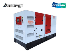 Дизельный генератор Азимут АД-320С-Т400-1РКМ17 Doosan в кожухе