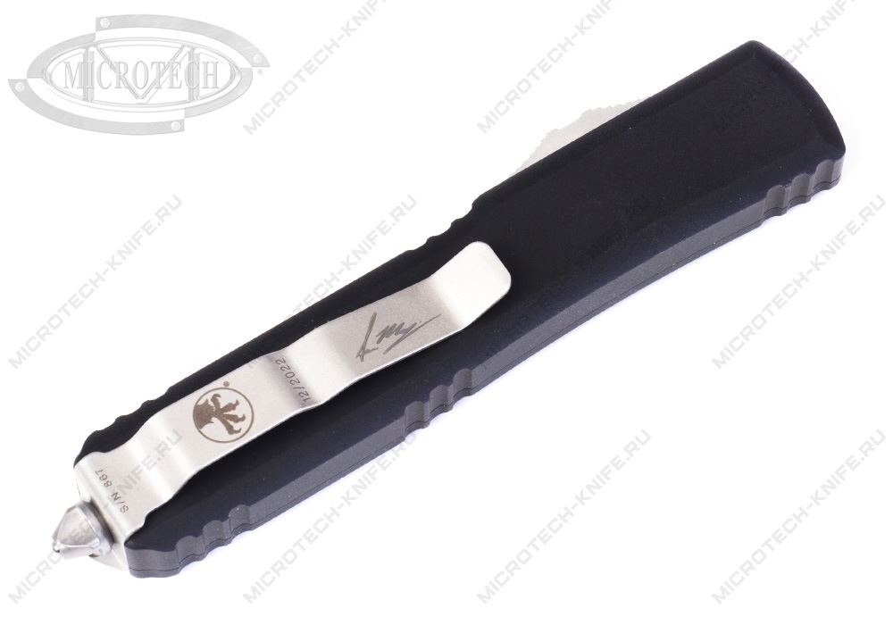 Нож Microtech Ultratech Hellhound Razor 119R-10S Signature