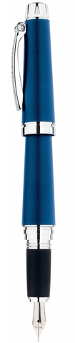 Ручка перьевая Cross C-Series, Monaco Blue CT, F (AT0396-5FD)