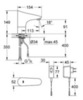 GROHE Europlus 36016001 Кран сенсорный (без смешивания), 220V/батарейка