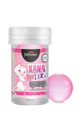 Лубрикант HOT BALL XANA LOKA на силиконовой основе с эффектом вибрации